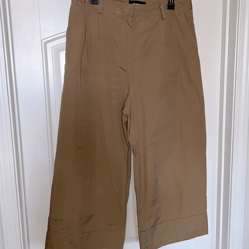 [Who What Wear] Wide Leg Cropped Trousers